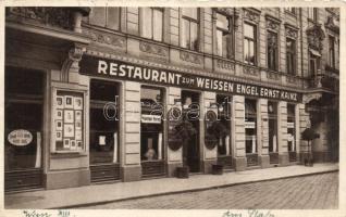 Vienna XIII. Restaurant zum Weissen Engel