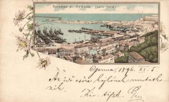 1896 Genova litho