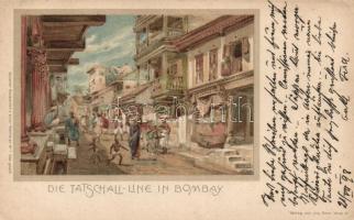 1898 Bombay the Tatschall-Line litho