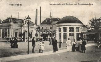 Frantiskovy Lázne, Franzen source with bathhouse (EK)