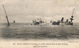 French navy, the Sully, sinking