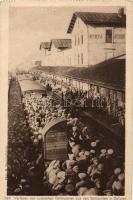 Stryj railway station, Russian POWs from Galicia