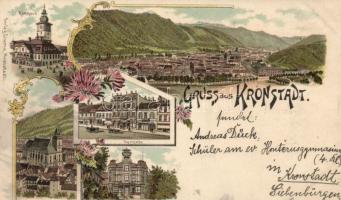 1899 Brassó litho