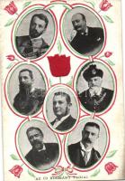 A második Wekerle-kormány / The second Wekerle government, Emb. silk card