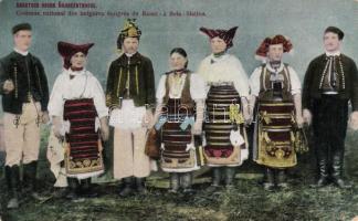 Bulgarian folklore, national dress of Bulgarian emigrants, Bela Slatina (EK)