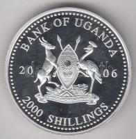 Uganda 2006. 2000Sh Ag "A labdarúgás halhatatlanjainak csarnoka - Jugoszlávia 1990-es évek"...