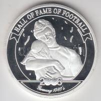 Uganda 2006. 2000Sh Ag "A labdarúgás halhatatlanjainak csarnoka - Németország 1980-as évek" T:PP Uganda 2006. 2000 Shilling Ag "Hall of Fame of football - Germany 1980s" C:PP