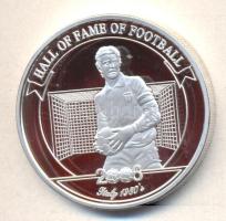 Uganda 2006. 2000Sh Ag "A labdarúgás halhatatlanjainak csarnoka - Olaszország 1980-as évek" T:PP Uganda 2006. 2000 Shilling Ag "Hall of Fame of football - Italy 1980s" C:PP
