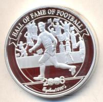 Uganda 2006. 2000Sh Ag "A labdarúgás halhatatlanjainak csarnoka - Anglia 1960-as évek" T:PP Uganda 2006. 2000 Shilling Ag "Hall of Fame of football - England 1960s" C:PP