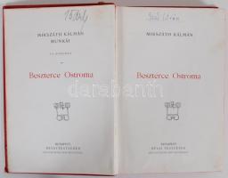 Mikszáth Kálmán: Beszterce ostroma. Bp., 1894. Révai. Kiadói, díszes, illusztrált, festett, Gotterma...