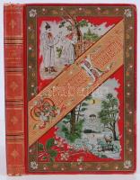 Mikszáth Kálmán: A két koldusdiák Bp., 1894. Révai. Kiadói, díszes, illusztrált, festett, Gottermayer egészvászon kötésben, körben festett lapszéllel. hátul kis folt