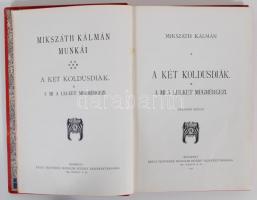 Mikszáth Kálmán: A két koldusdiák Bp., 1894. Révai. Kiadói, díszes, illusztrált, festett, Gottermaye...