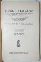 Apor-Nagy szerk.: Híres feltalálók. Bp. Athenaeum. Hibás festett egészvászon kötésben