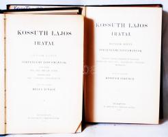Kossuth Lajos iratai V., VII. kötetek. Komplett. Sajtó alá rendezte Kossuth Ferencz. Bp. 1880-1911. ...