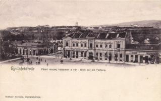 Gyulafehérvár Main square, Shop of Kohn Elias (EK)