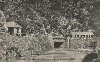 Petrozsény Hungarian-Romanian border bridge