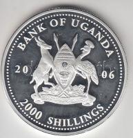 Uganda 2006. 2000Sh Ag "A labdarúgás halhatatlanjainak csarnoka - Csehország 1960-as évek"...