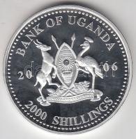 Uganda 2006. 2000Sh Ag "A labdarúgás halhatatlanjainak csarnoka - Csehország 2000-es évek"...