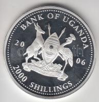 Uganda 2006. 2000Sh Ag "A labdarúgás halhatatlanjainak csarnoka - Szlovákia 1970-as évek" ...