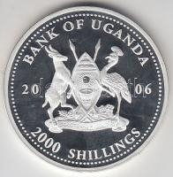 Uganda 2006. 2000Sh Ag "A labdarúgás halhatatlanjainak csarnoka - Németország 1970-as évek&quot...
