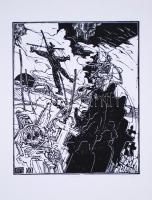 Kőnig Róbert (1951- ): Dort drunt an der Donau. Graphiken von Robert König zur Geschichte der Ungarn...