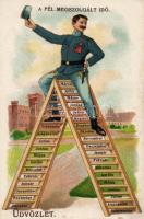 Military service days countdown litho