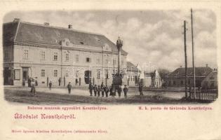 Keszthely, Balaton Múzeum Egyesület, posta és táviroda (ázott / wet damage)