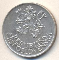 Csehszlovákia 1955. 10K Ag "Felszabadulás 10. évfordulója" T:2
Czechoslovakia 1955. 10 Kor...