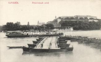 Újvidék Pétervárad pontoon bridge, SS Tegetthoff
