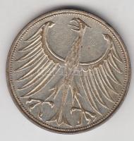 NSZK 1951F 5M Ag T:3
GFR 1951F 5 Mark Ag C:F