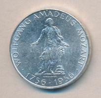 Ausztria 1956. 25Sch Ag "Mozart" T:2 Austria 1956. 25 Schilling Ag "Mozart" C:XF