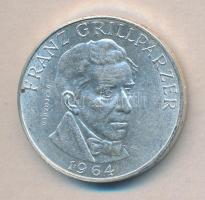 Ausztria 1964. 25Sch Ag "Franz Grillparzer" T:2  Austria 1964. 25 Schilling Ag "Franz Grillparzer" C:XF