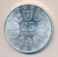 Ausztria 1972. 25Sch Ag "Carl Michael Ziehrer" T:1- 
Austria 1972. 25 Schilling Ag "C...