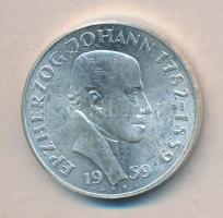 Ausztria 1959. 25Sch Ag "Johann főherceg" T:2 Austria 1959. 25 Schilling Ag "Archduke Johann" C:XF