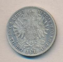 Ausztria 1878. 1Fl Ag "Ferenc József" T:2-
Austria 1878. 1 Florin Ag "Franz Joseph&qu...