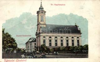 Békéscsaba Evangélikus nagytemplom, Rudolf gimnázium (EB)