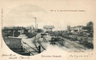 Piski MÁV railway service station