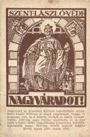 Nagyvárad Szent László the patron saint (fa)