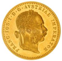 Ausztria 1915. 1D Au(0.986) "Ferenc József" (3.49g) utánveret T:PP Austria 1915. 1 Ducat Au(0.986) "Franz Joseph I" (3.49g) restrike C:PP