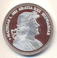 DN "Királyi koronák / 1909 5K - Mátyás" Ag emlékérem (20g/0.999/38,61mm) T:PP Csak 2000db, tanúsítvánnyal!