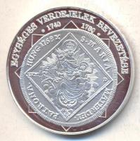 DN "A magyar nemzet pénzérméi - Egységes verdejelek bevezetése 1740-1780." Ag (0,999) emlékérem (10,37g/35mm) T:PP tanúsítvánnyal!