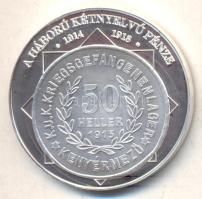 DN "A magyar nemzet pénzérméi - A háború kétnyelvű pénze 1914-1918." Ag (0,999) emlékérem (10,37g) T:PP tanúsítvánnyal!