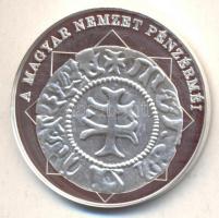 DN "A magyar nemzet pénzérméi - Mária az első magyar királynő 1382-1387." Ag (0,999) emlék...