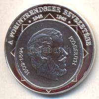 DN "A magyar nemzet pénzérméi - A Forint rendszer bevezetése 1946. 5Ft" Ag (0,999) emlékérem (10,37g/35mm) T:PP tanúsítvánnyal!