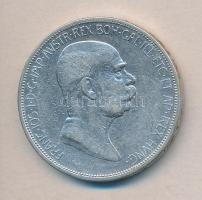 Ausztria 1909. 5K Ag T:2-,3 Austria 1909. 5 Corona Ag C:aVF