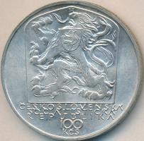 Csehszlovákia 1979. 100K Ag "Jan Botto" T:1
Czechoslovakia 1979. 100 Korun Ag "150th ...