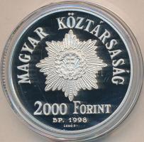 1998. 2000Ft Ag "1848-49. forradalom és szabadságharc 150. évfordulója" szign.: Lebó F T:P...