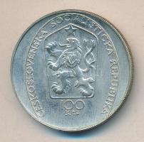 Csehszlovákia 1985. 100K Ag "Petr Brandl" T:2
Czechslovakia 1985. 100 Korun Ag "Death...