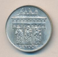 Csehszlovákia 1986. 50K Ag "Lőcse" T:2 Czechslovakia 1986. 50 Korun Ag "Levoca" C:XF