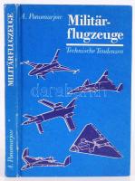A. Ponomarjow: Militärflugzeuge - Könyv a repülőgépmodellezésről. 200p.